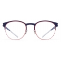 Mykita - Emory - NO1 - Navy Rosso Ruggine - Metal Glasses - Occhiali da Vista - Mykita Eyewear