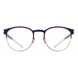 Mykita - Emory - NO1 - Navy Rosso Ruggine - Metal Glasses - Occhiali da Vista - Mykita Eyewear