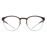 Mykita - Emory - NO1 - Ebony Brown Cranberry - Metal Glasses - Optical Glasses - Mykita Eyewear