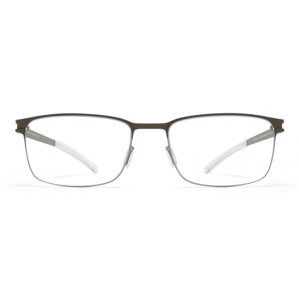 Mykita - Gerhard - NO1 - Grafite Lucida Verde Camou  - Metal Glasses - Occhiali da Vista - Mykita Eyewear