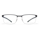 Mykita - Gerhard - NO1 - Grafite Lucida Quasi Nero  - Metal Glasses - Occhiali da Vista - Mykita Eyewear