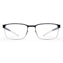 Mykita - Gerhard - NO1 - Argento Nero  - Metal Glasses - Occhiali da Vista - Mykita Eyewear