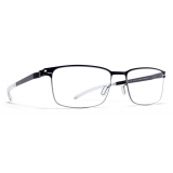 Mykita - Gerhard - NO1 - Silver Black - Metal Glasses - Optical Glasses - Mykita Eyewear