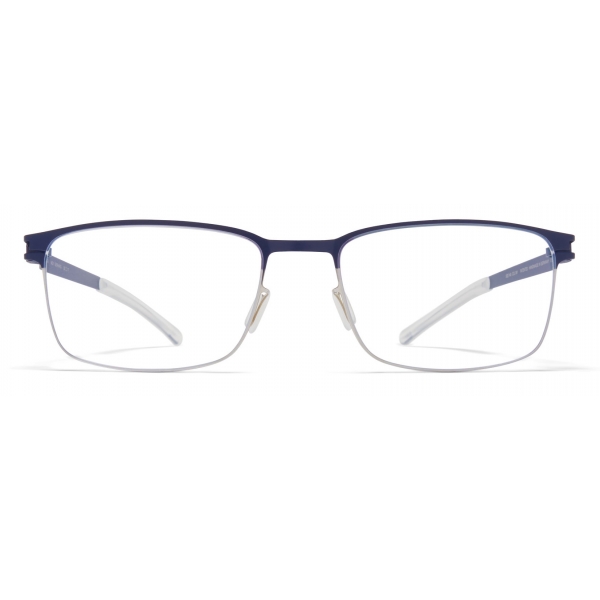 Mykita - Gerhard - NO1 - Silver Navy - Metal Glasses - Optical Glasses - Mykita Eyewear