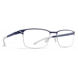 Mykita - Gerhard - NO1 - Argento Navy  - Metal Glasses - Occhiali da Vista - Mykita Eyewear