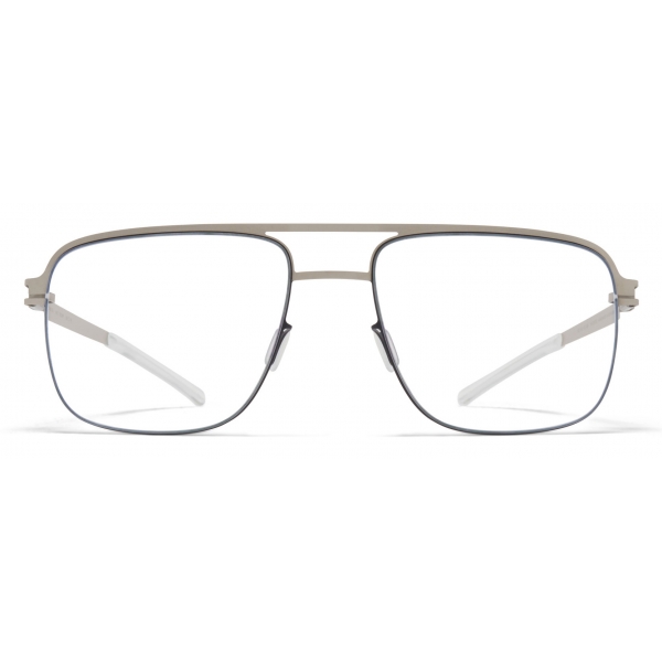 Mykita - Kemp - NO1 - Matte Silver Black - Metal Glasses - Optical Glasses - Mykita Eyewear