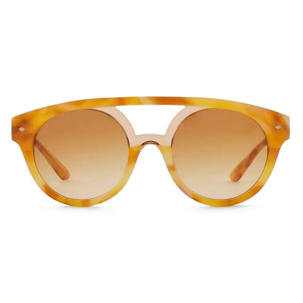 Giorgio Armani - Round Sunglasses - Tortoiseshell - Sunglasses - Giorgio Armani Eyewear