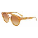 Giorgio Armani - Round Sunglasses - Tortoiseshell - Sunglasses - Giorgio Armani Eyewear