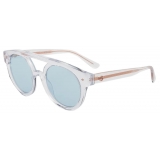 Giorgio Armani - Round Sunglasses - Clear Blue - Sunglasses - Giorgio Armani Eyewear