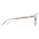 Giorgio Armani - Round Sunglasses - Clear Blue - Sunglasses - Giorgio Armani Eyewear