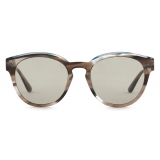 Giorgio Armani - Rectangular Sunglasses - Brown Blue - Sunglasses - Giorgio Armani Eyewear