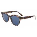 Giorgio Armani - Round Sunglasses - Brown Blue - Sunglasses - Giorgio Armani Eyewear