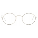 Giorgio Armani - Unisex Oval Optical Glasses - Matte Pale Gold - Optical Glasses - Giorgio Armani Eyewear