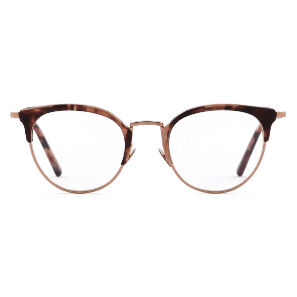 Giorgio Armani - Women’s Cat-Eye Optical Glasses - Rose Gold Havana - Optical Glasses - Giorgio Armani Eyewear