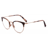 Giorgio Armani - Women’s Cat-Eye Optical Glasses - Rose Gold Havana - Optical Glasses - Giorgio Armani Eyewear