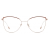 Giorgio Armani - Occhiali da Vista Donna Forma Squadrata - Oro - Occhiali da Vista - Giorgio Armani Eyewear