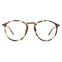 Giorgio Armani - Men’s Panto Optical Glasses - Shiny Light Havana - Optical Glasses - Giorgio Armani Eyewear