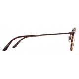 Giorgio Armani - Men’s Panto Optical Glasses - Shiny Black - Optical Glasses - Giorgio Armani Eyewear