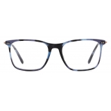 Giorgio Armani - Men’s Square Optical Glasses - Shiny Blue - Optical Glasses - Giorgio Armani Eyewear