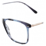 Giorgio Armani - Men’s Square Optical Glasses - Shiny Blue - Optical Glasses - Giorgio Armani Eyewear