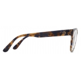 Giorgio Armani - Round Optical Glasses - Brown Havana - Optical Glasses - Giorgio Armani Eyewear