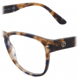 Giorgio Armani - Round Optical Glasses - Brown Havana - Optical Glasses - Giorgio Armani Eyewear