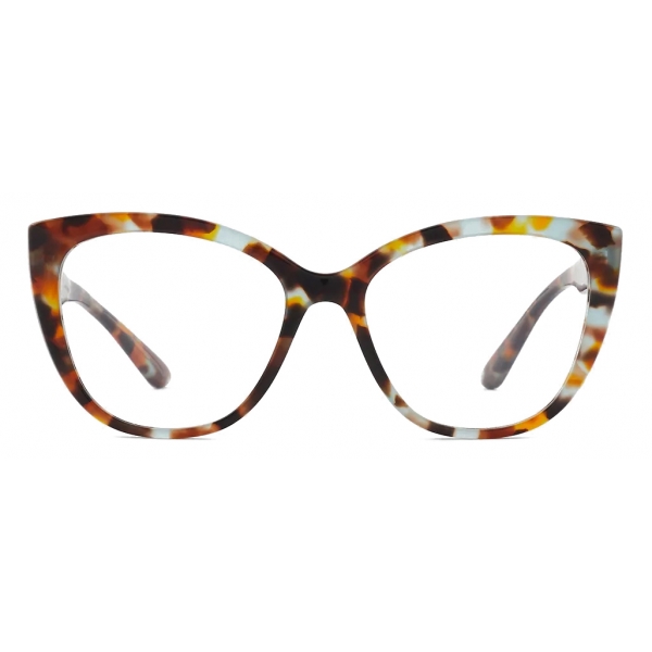 Giorgio Armani - Cat-Eye Optical Glasses - Grey Havana - Optical Glasses - Giorgio Armani Eyewear