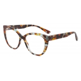 Giorgio Armani - Cat-Eye Optical Glasses - Grey Havana - Optical Glasses - Giorgio Armani Eyewear