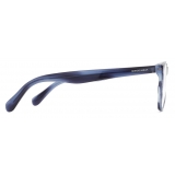 Giorgio Armani - Occhiali da Vista Rettangolare - Blu - Occhiali da Vista - Giorgio Armani Eyewear