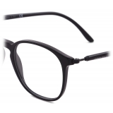 Giorgio Armani - Occhiali da Vista Rettangolare - Nero - Occhiali da Vista - Giorgio Armani Eyewear