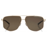 Porsche Design - P´8943 Sunglasses - Gold Black Brown - Porsche Design Eyewear