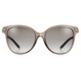 Tiffany & Co. - Pillow Sunglasses - Opal Taupe Gradient Gray - Tiffany T Collection - Tiffany & Co. Eyewear