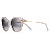 Tiffany & Co. - Occhiale da Sole Cat-Eye - Grigio Opale - Collezione Tiffany HardWear - Tiffany & Co. Eyewear
