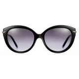 Tiffany & Co. - Occhiale da Sole Cat-Eye - Nero Sfumate Grigio - Collezione Tiffany HardWear - Tiffany & Co. Eyewear