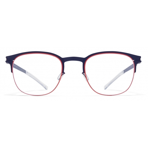 Mykita - Neville - NO1 - Navy Rusty Red - Metal Glasses - Optical Glasses - Mykita Eyewear