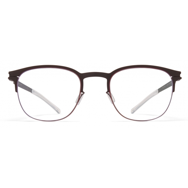 Mykita - Neville - NO1 - Ebony Brown Cranberry - Metal Glasses - Optical Glasses - Mykita Eyewear