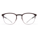 Mykita - Neville - NO1 - Ebony Brown Cranberry - Metal Glasses - Optical Glasses - Mykita Eyewear