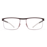 Mykita - Stuart - NO1 - Ebony Brown Cranberry - Metal Glasses - Optical Glasses - Mykita Eyewear