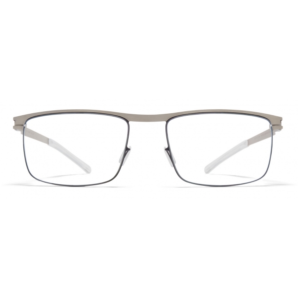 Mykita - Stuart - NO1 - Matte Silver Black - Metal Glasses - Optical Glasses - Mykita Eyewear