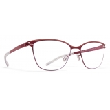 Mykita - Vanessa - NO1 - Cranberry Pink Clay - Metal Glasses - Optical Glasses - Mykita Eyewear