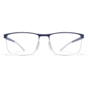 Mykita - Xander - NO1 - Argento Navy - Metal Glasses - Occhiali da Vista - Mykita Eyewear