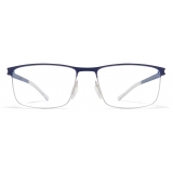 Mykita - Xander - NO1 - Silver Navy - Metal Glasses - Optical Glasses - Mykita Eyewear