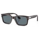 Persol - PO3272S - Brown / Dark Blue Polarized - Sunglasses - Persol Eyewear