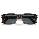 Persol - PO3272S - Brown / Dark Blue Polarized - Sunglasses - Persol Eyewear