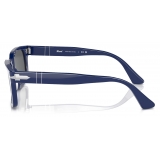 Persol - PO3272S - Blu Tinta Unita / Grigio Scuro - Occhiali da Sole - Persol Eyewear