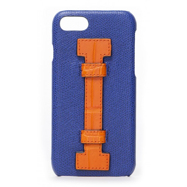 custodia iphone 8 pelle blu custodia iphone 8 pelle blu