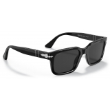 Persol - PO3272S - Black / Polar Dark Grey - Sunglasses - Persol Eyewear