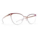 Mykita - Cynthia - Decades - Bronzo Viola Mirtillo Rosso - Metal Glasses - Occhiali da Vista - Mykita Eyewear