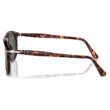 Persol - PO9649S - Havana / Green - Sunglasses - Persol Eyewear