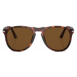 Persol - PO9649S - Havana / Brown Polar - Sunglasses - Persol Eyewear
